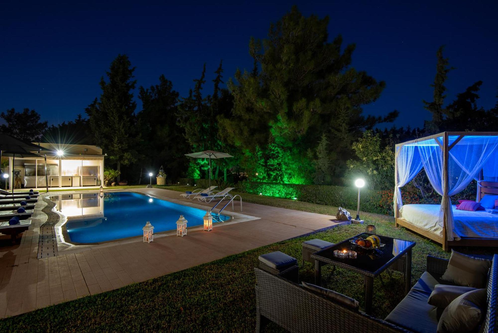 Kallithea Breeze Luxury Villa Koskinou  Exterior foto