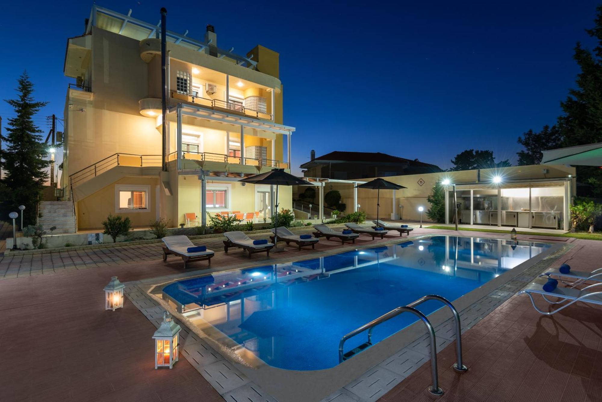 Kallithea Breeze Luxury Villa Koskinou  Exterior foto
